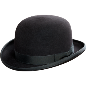 Bowler hat PNG-56982